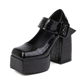 Boogzel Apparel 2.0 Mary Jane Platform Heels, view 2