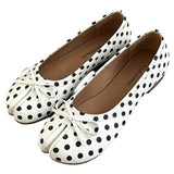 Boogzel Apparel Polka Dot Tabi Ballet Flats, view 3
