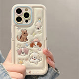 Boogzel Apparel Puppies iPhone Case, view 2