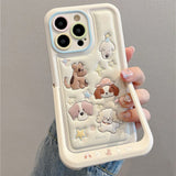 Boogzel Apparel Puppies iPhone Case, view 4