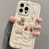 Boogzel Apparel Puppies iPhone Case, view 5