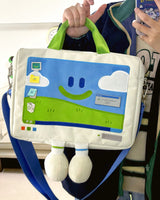 Boogzel Apparel 2.0 Windows XP Embroidery Handbag, view 2