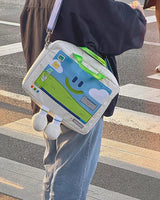 Boogzel Apparel 2.0 Windows XP Embroidery Handbag, view 5
