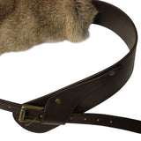 Boogzel Apparel 2000s Aesthetic Faux Fur Belt, view 5