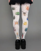 Boogzel Apparel 2000s Bug Patterned Tights, view 3