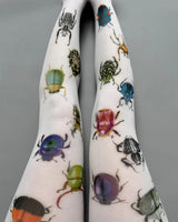 Boogzel Apparel 2000s Bug Patterned Tights, view 4