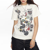 Boogzel Apparel 2000s Kid Pin Graphic T-Shirt, view 3
