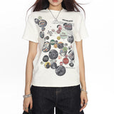 Boogzel Apparel 2000s Kid Pin Graphic T-Shirt, view 4