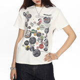 Boogzel Apparel 2000s Kid Pin Graphic T-Shirt, view 6