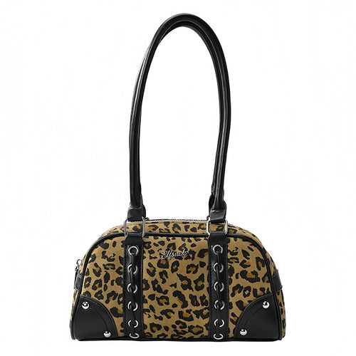Boogzel Apparel 2000s Leopard Print Shoulder Bag