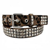 Boogzel Apparel 2000s Leopard Studded Belt, view 2