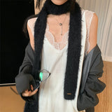 Boogzel Apparel 2000's Popstar Fuzzy Scarf, view 3