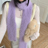 Boogzel Apparel 2000's Popstar Fuzzy Scarf, view 5