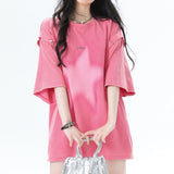 Boogzel Apparel 2000s Star Graffiti Pink T-Shirt, view 2