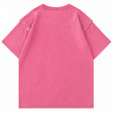 Boogzel Apparel 2000s Star Graffiti Pink T-Shirt, view 6
