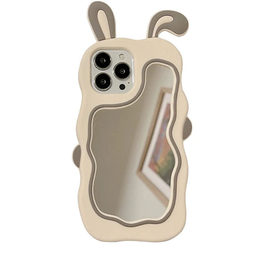 Boogzel Apparel 3D Bunny Mirorr iPhone Case
