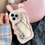 Boogzel Apparel 3D Bunny Mirorr iPhone Case, view 2