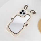 Boogzel Apparel 3D Bunny Mirorr iPhone Case, view 4