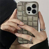 Boogzel Apparel 3D Cube Weave iPhone Case, view 4