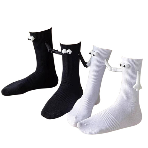 Boogzel Apparel 3D Eyes Hand Holding Socks