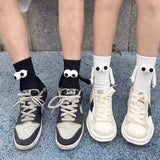 Boogzel Apparel 3D Eyes Hand Holding Socks, view 3