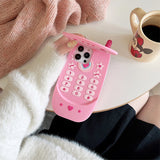 Boogzel Apparel 3D Pink Cellphone IPhone Case, view 2