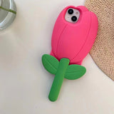 Boogzel Apparel 3D Tulip iPhone Case, view 4
