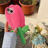 Boogzel Apparel 3D Tulip iPhone Case, view 5
