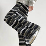 Boogzel Apparel 80's Grandma Pants in Black, view 4