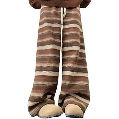 Boogzel Apparel 80's Grandma Pants in Brown