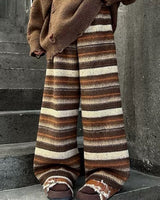 Boogzel Apparel 80's Grandma Pants in Brown, view 4