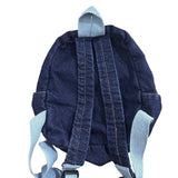Boogzel Apparel 90's Aesthetic Denim Backpack, view 5