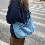 Boogzel Apparel 90's Denim Shoulder Bag, view 5
