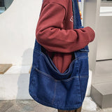 Boogzel Apparel 90's Denim Shoulder Bag, view 6