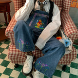 Boogzel Apparel 90's Kids Cartoon Overalls, view 3
