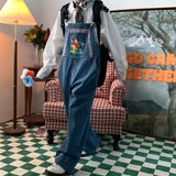 Boogzel Apparel 90's Kids Cartoon Overalls, view 4