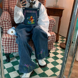 Boogzel Apparel 90's Kids Cartoon Overalls, view 6