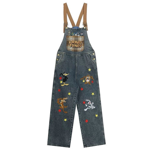 Boogzel Apparel 90's Kids Embroidered Overalls