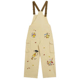 Boogzel Apparel 90's Kids Embroidery Overalls, view 3
