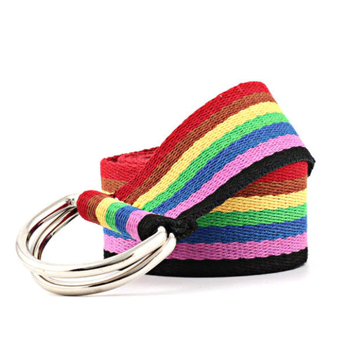 Boogzel Apparel 90s Kids Striped Belt