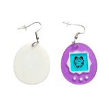 Boogzel Apparel 90's Kids Tamagotchi-Shaped Earrings, view 2