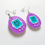 Boogzel Apparel 90's Kids Tamagotchi-Shaped Earrings, view 3