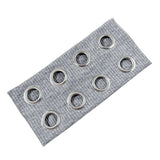 Boogzel Apparel 90's Metal Eyelet Headband, view 3