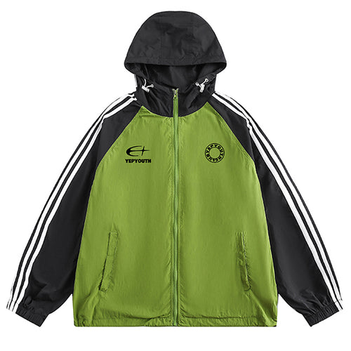Boogzel Apparel 90's Oversized Hooded Jacket
