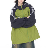 Boogzel Apparel 90's Oversized Hooded Jacket, view 5