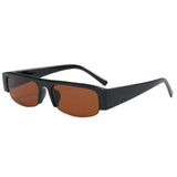 Boogzel Apparel 90s Rectangle Sunglasses, view 5