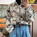 Boogzel Apparel 90s Style Floral Print Shirt, view 2