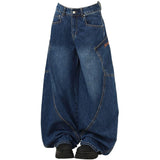 Boogzel Apparel 90s Style Wide Leg Jeans, view 2
