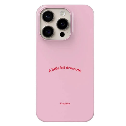 Boogzel Apparel A Little Bit Dramatic iPhone Case