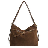 Boogzel Apparel Academia Belted Shoulder Bag, view 3
